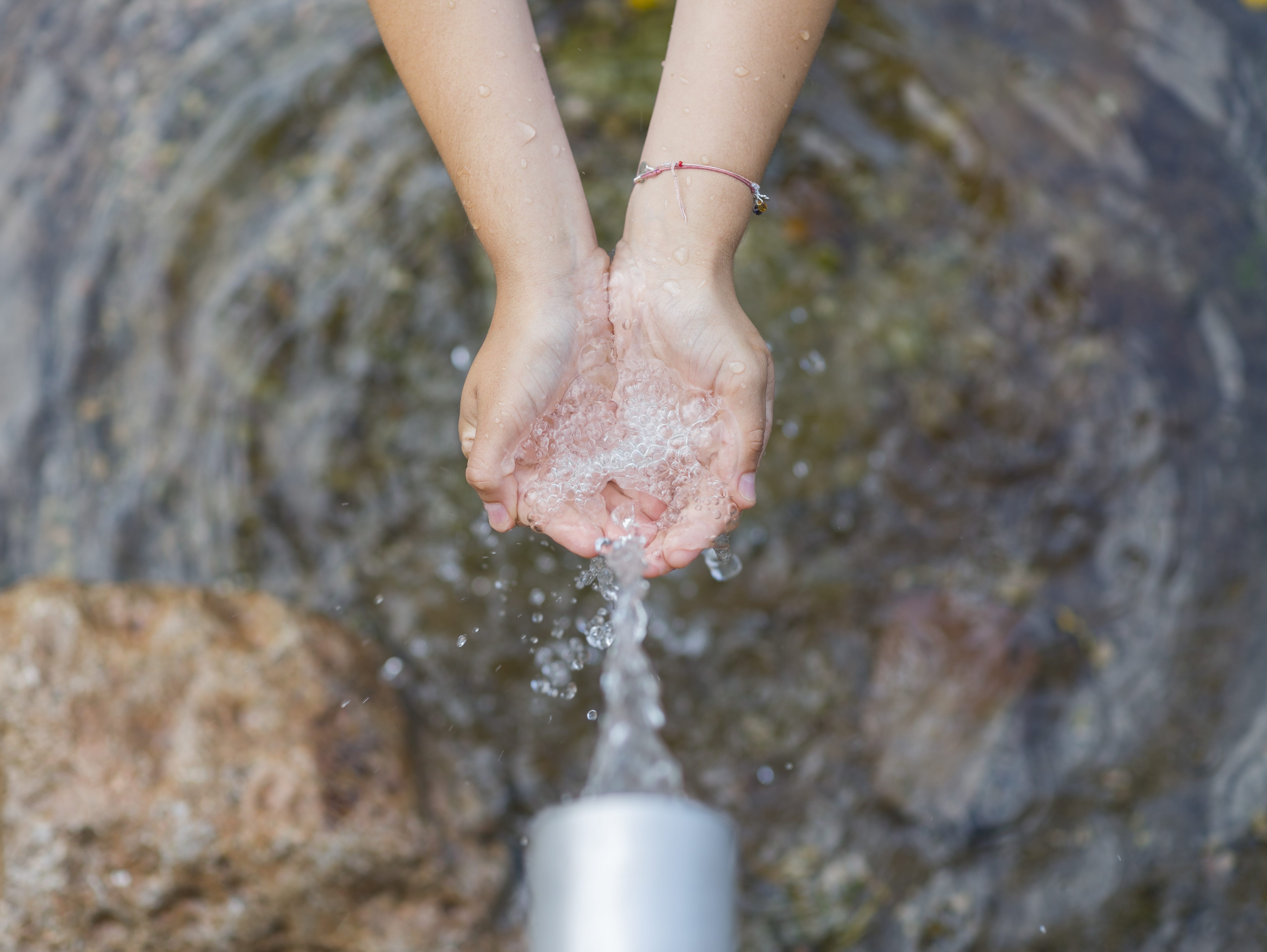 Fresh water.